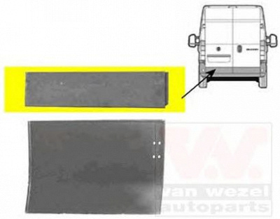 VAN WEZEL 1747149 -  Задняя дверь
